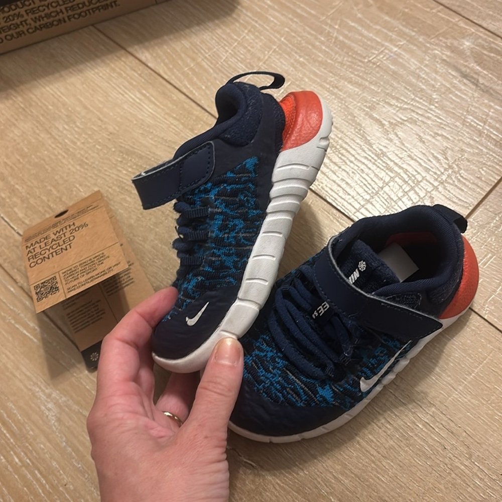 Nike Blue Toddler Size 7 Athletic Sneakers